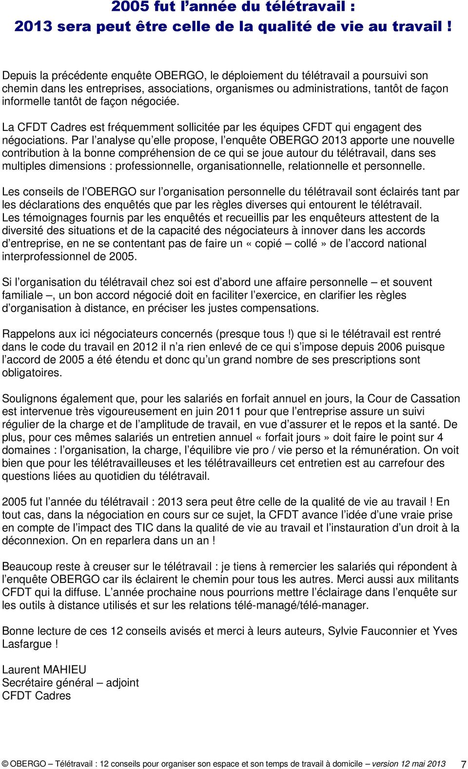 ani teletravail 2005