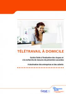 carsat nord picardie teletravail a domicile
