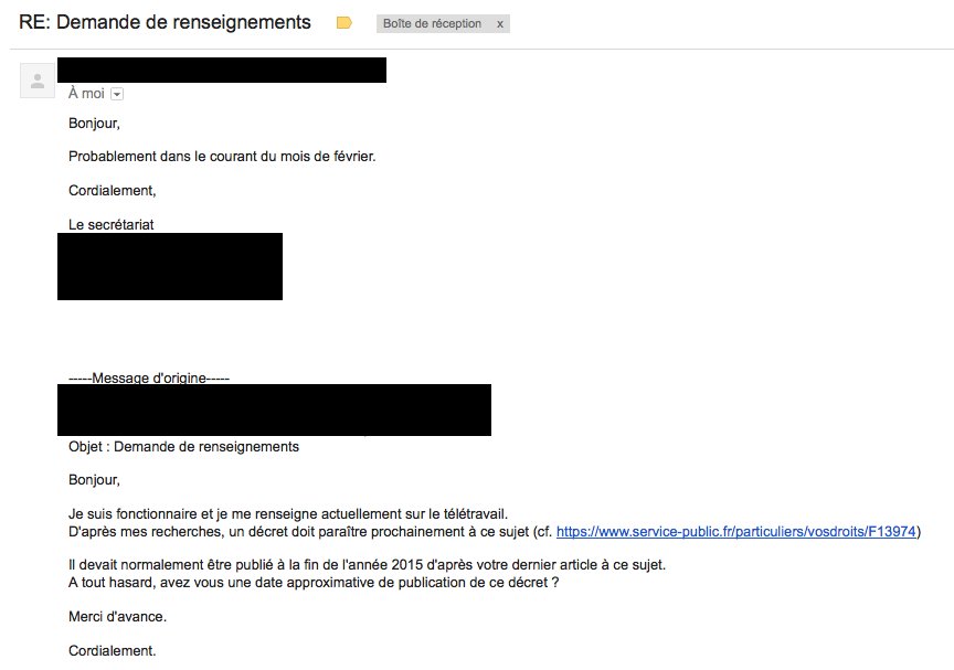 decret teletravail 2015