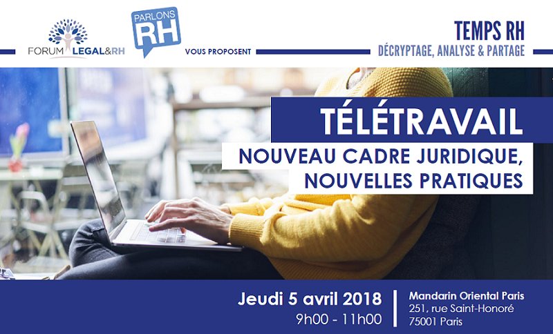 emploi juridique teletravail