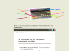 emploi teletravail administratif