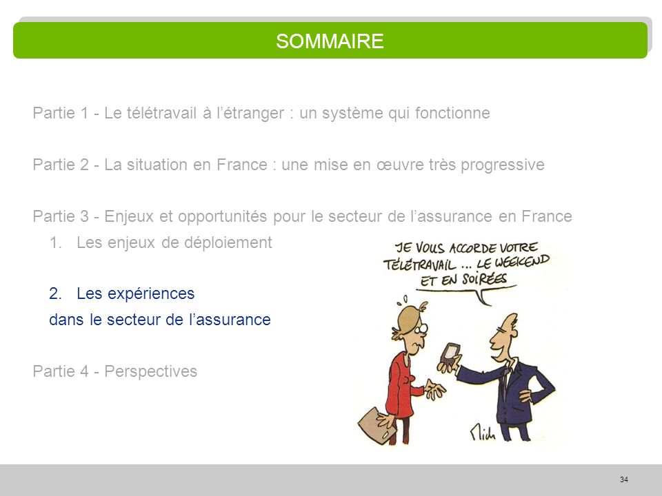 emploi teletravail assurance