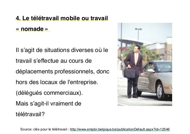 emploi teletravail belgique