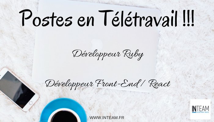 emploi teletravail cdi