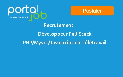 emploi teletravail developpeur informatique