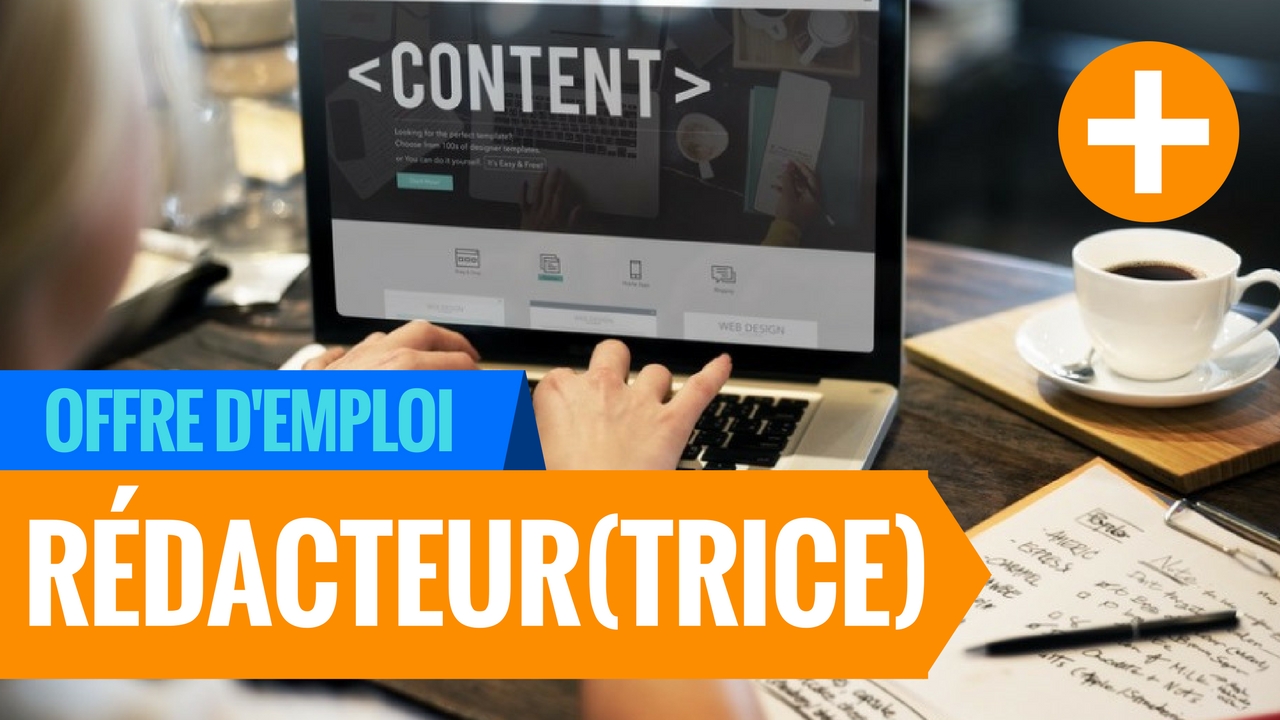 emploi teletravail redacteur