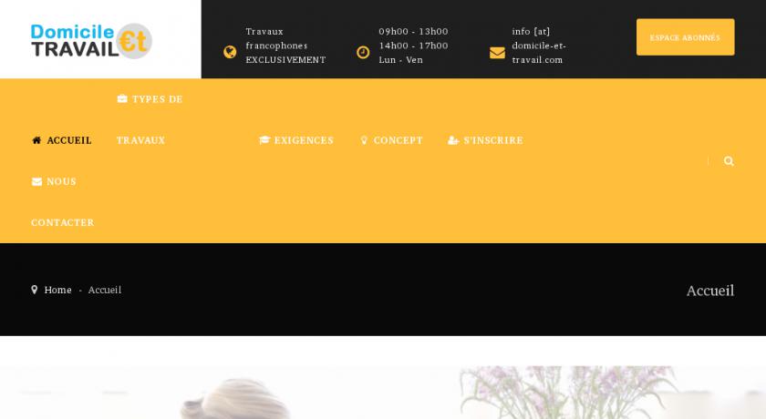 emploi teletravail secretariat