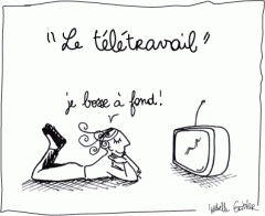 faire du teletravail a domicile
