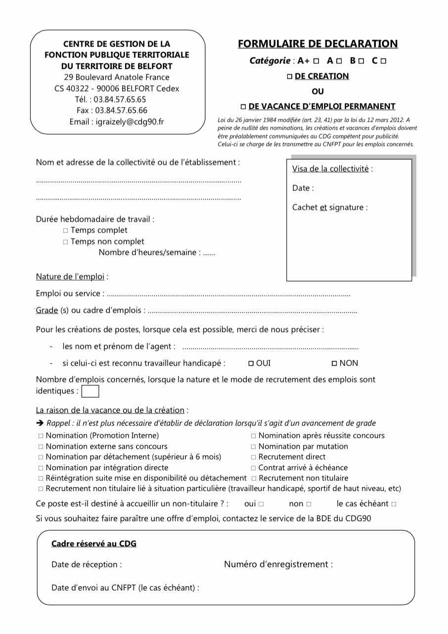 formulaire travail a la maison
