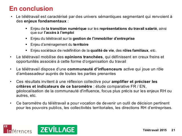le teletravail conclusion