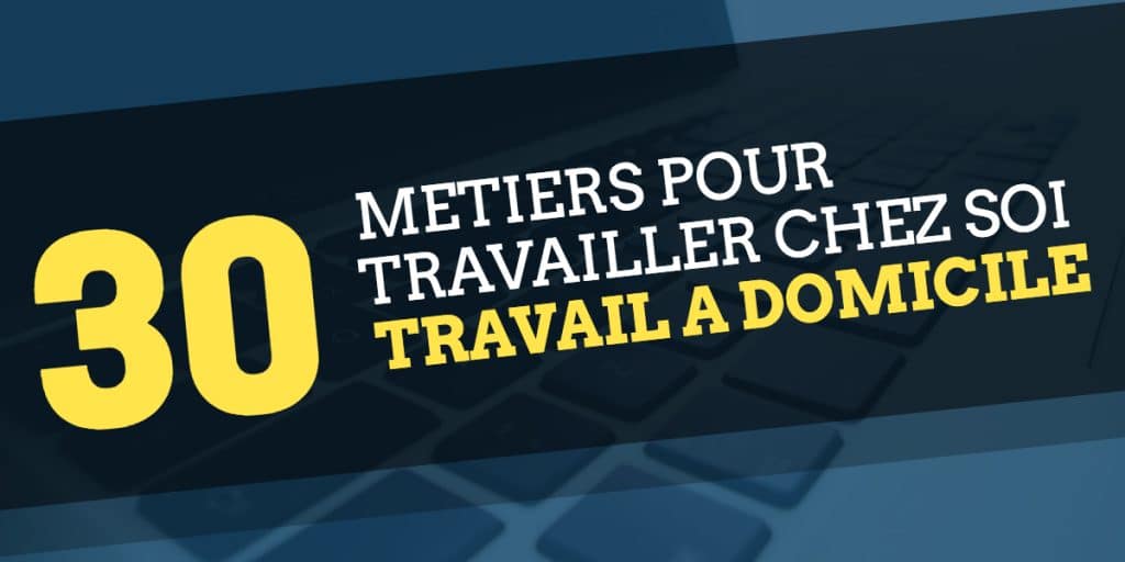 metier travail a la maison
