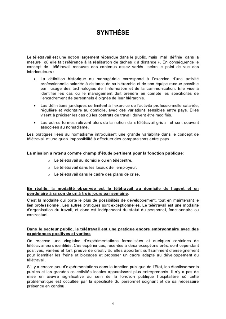 mission teletravail a domicile