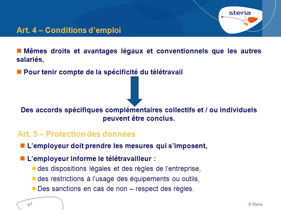 offre emploi teletravail salarie