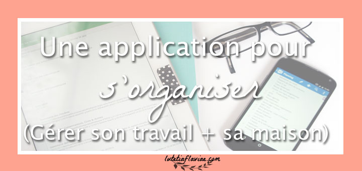 organisation travail a la maison