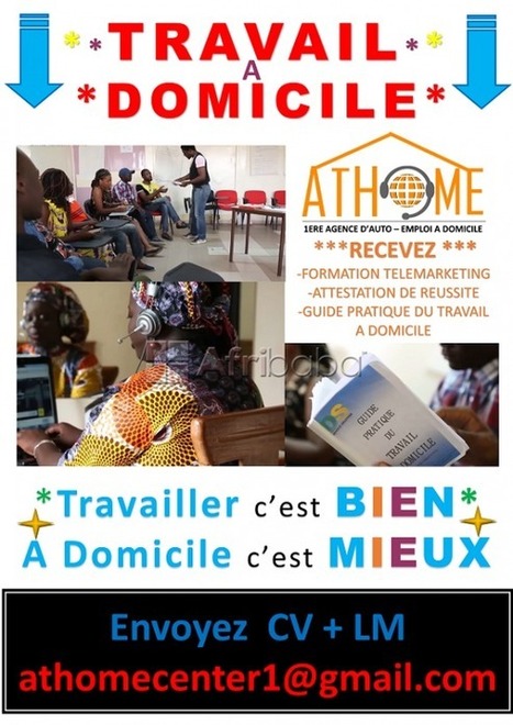 teletravail a domicile a dakar