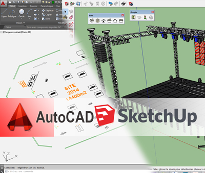 teletravail autocad