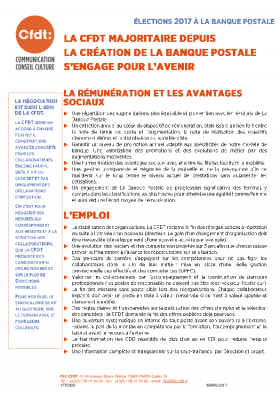 teletravail banque postale