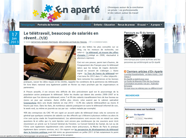 teletravail cac 40