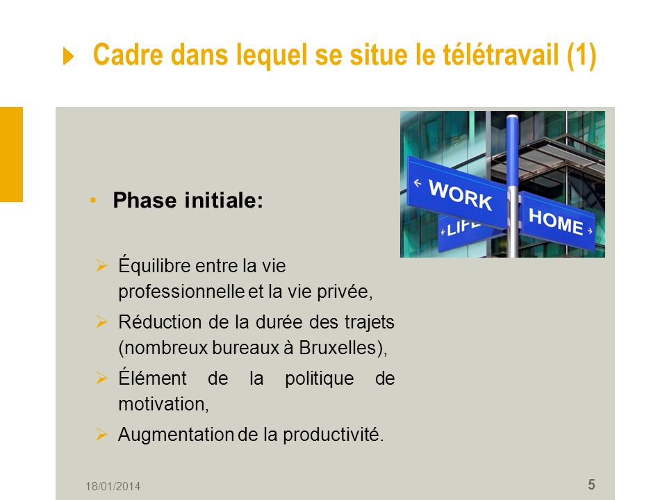 teletravail cadre