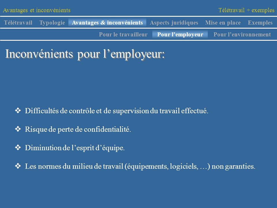 teletravail cdi