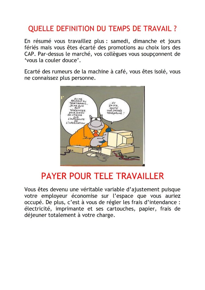 teletravail cgt
