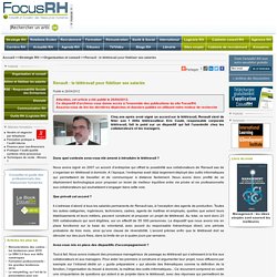 teletravail chez renault