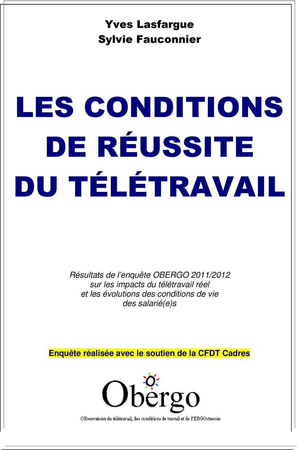teletravail conditions