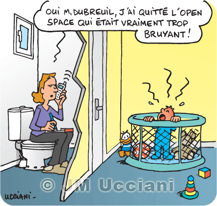 teletravail dessin