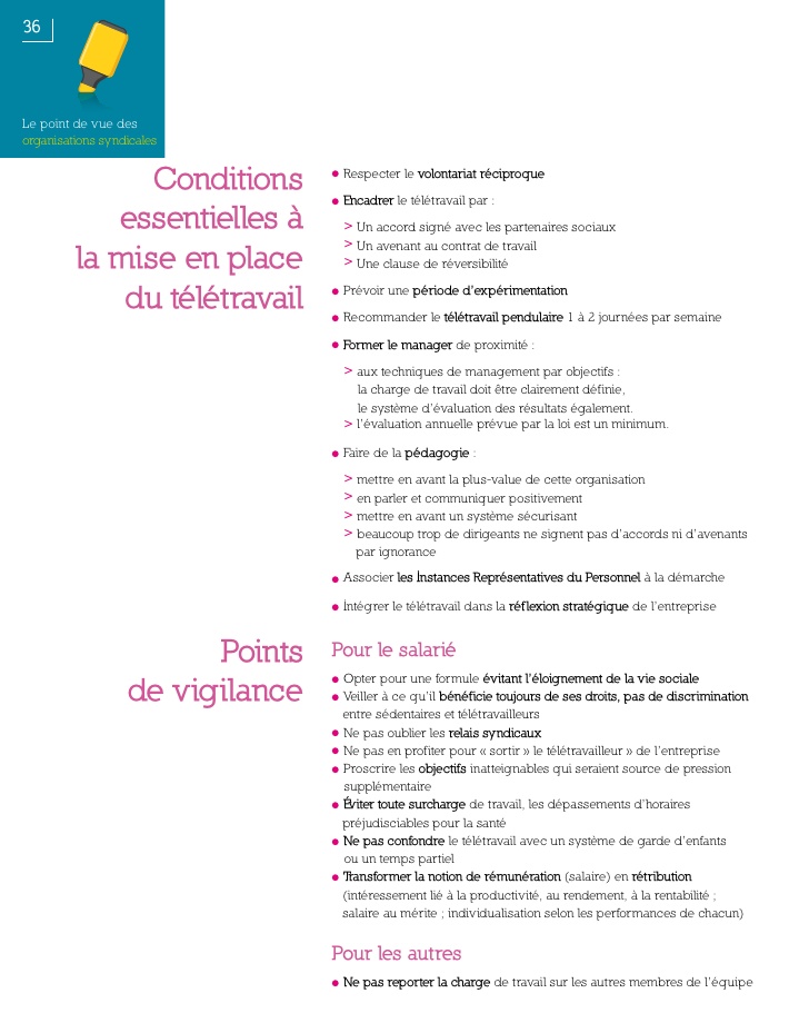 teletravail discrimination