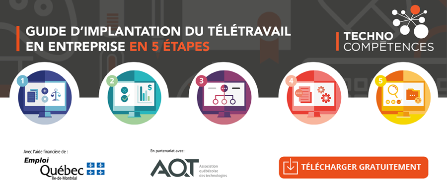 teletravail emploi quebec