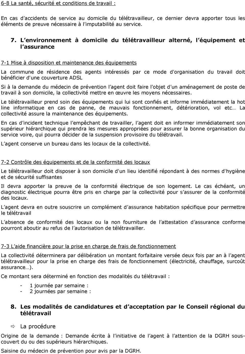 teletravail equipement necessaire