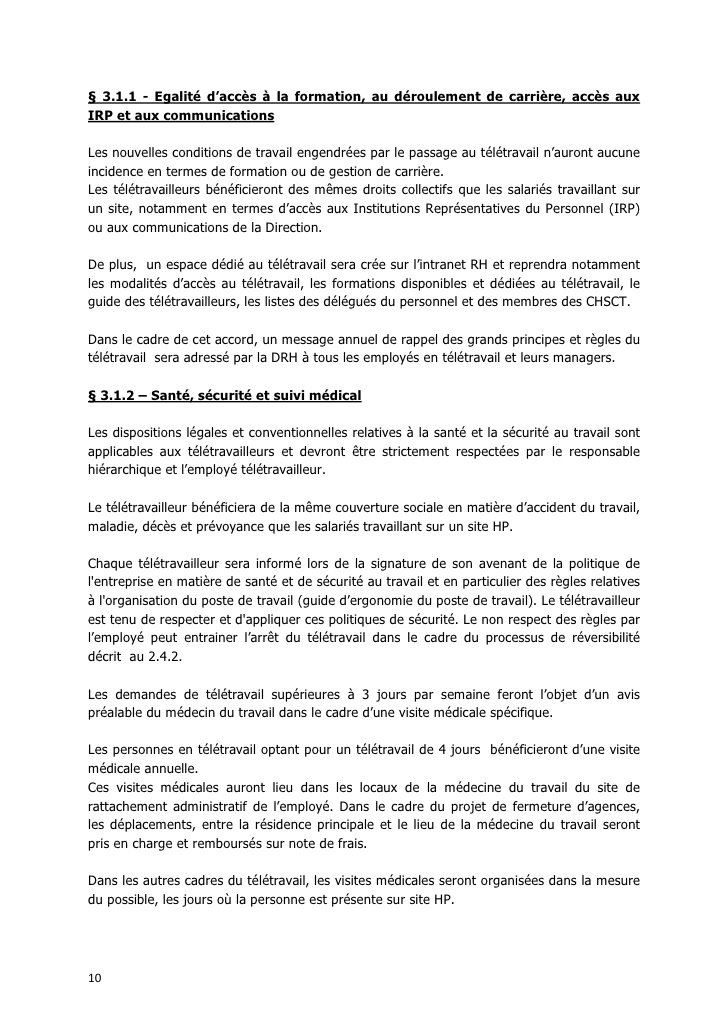 teletravail et medecine du travail