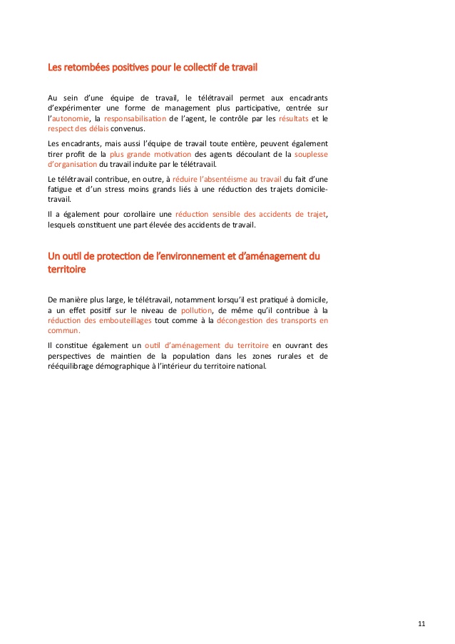 teletravail etablissement stable
