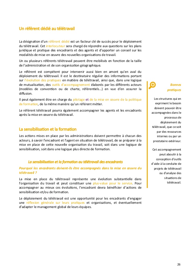 teletravail etablissement stable