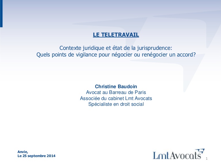 teletravail faute grave