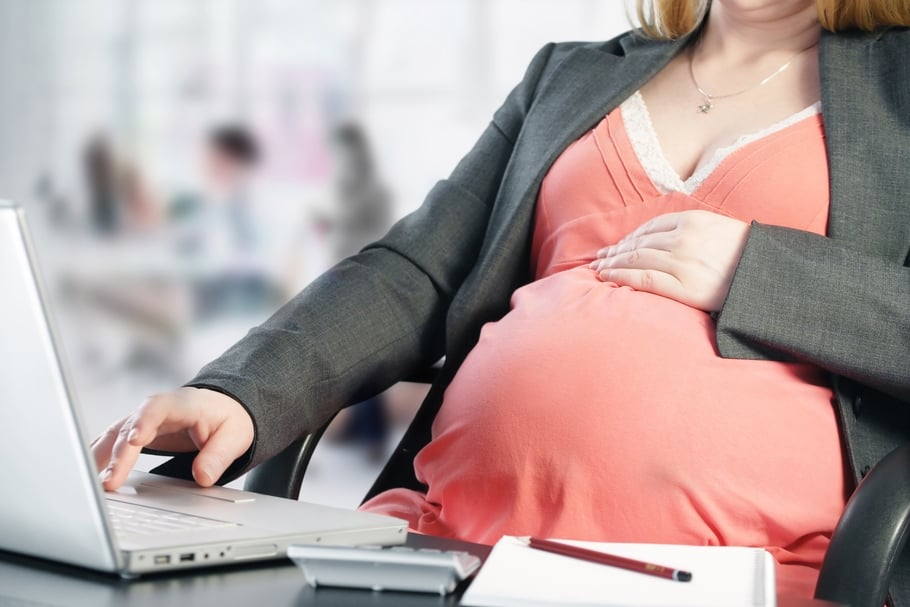 teletravail femme enceinte