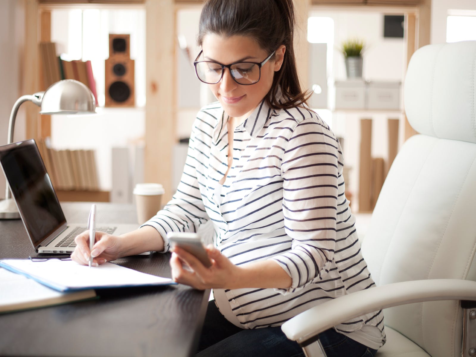 teletravail femme enceinte