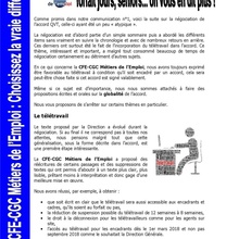 teletravail forfait jours