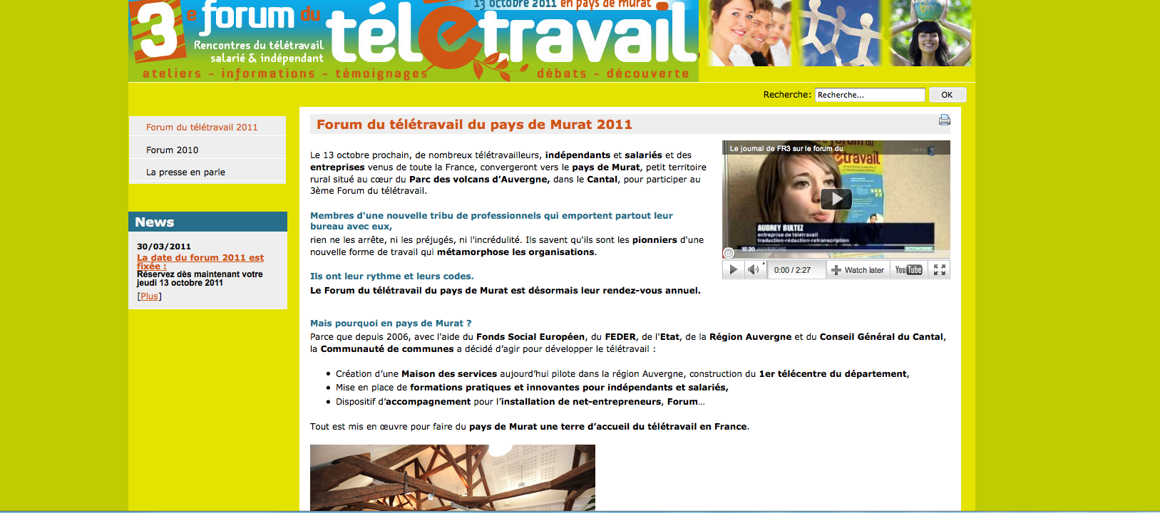 teletravail forum