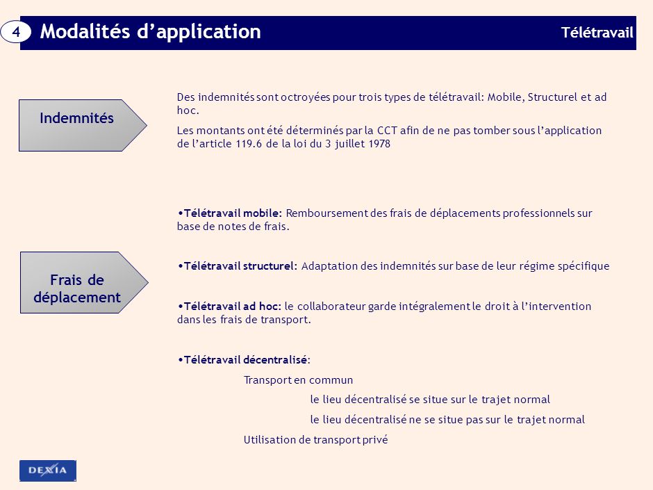teletravail frais