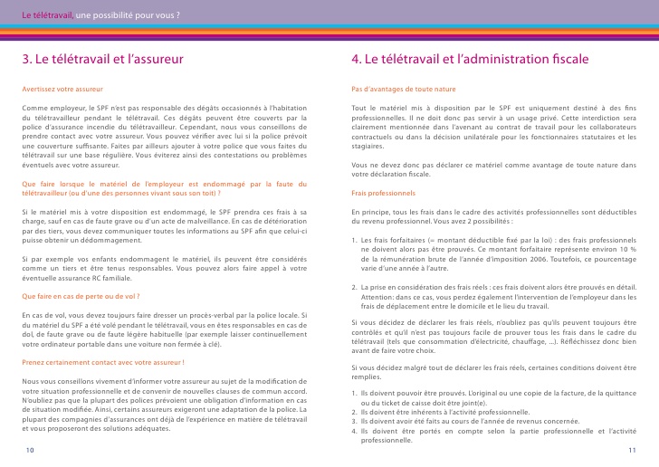 teletravail frais