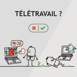 teletravail in english