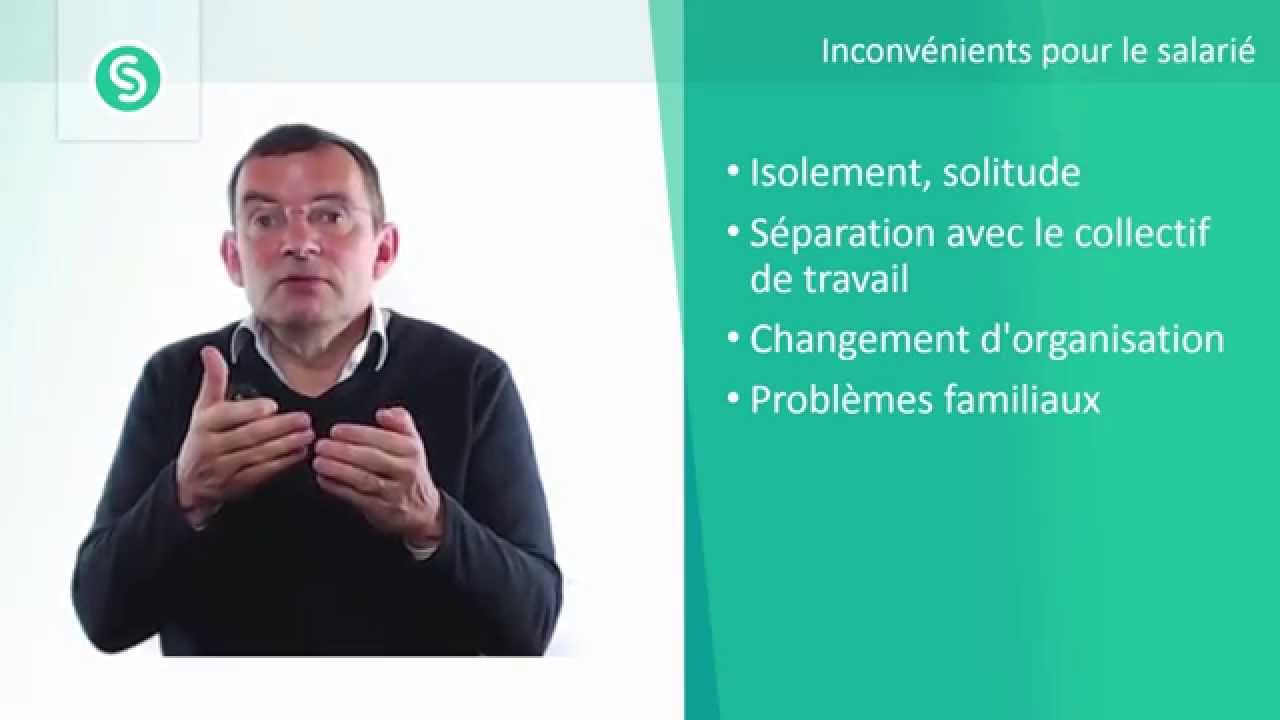 teletravail inconvenient