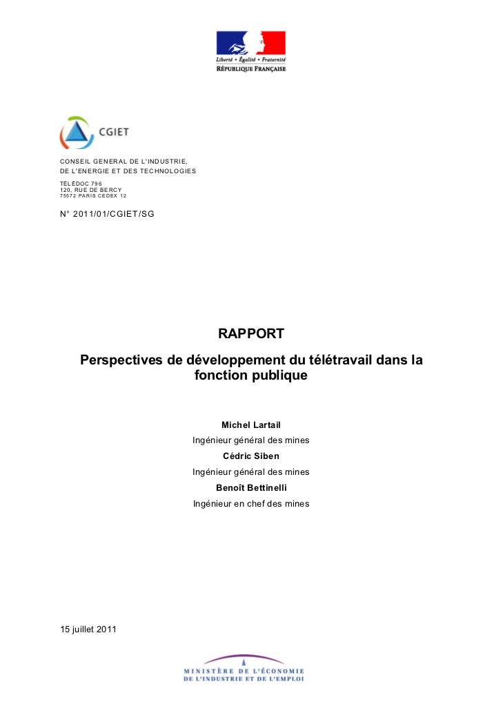 teletravail ingenieur