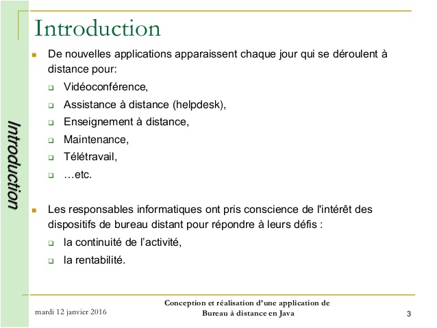 teletravail java