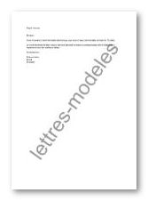 teletravail lettre demande