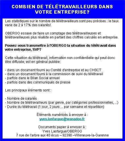 teletravail nombre de jours