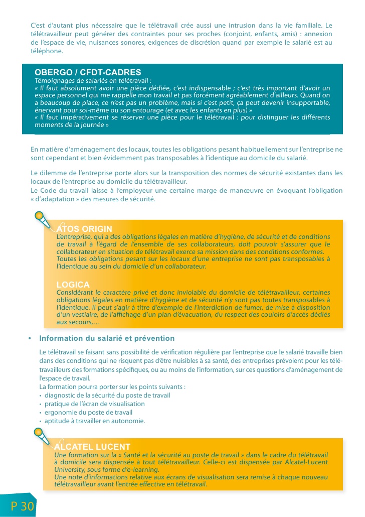 teletravail obligation