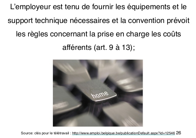 teletravail offres d'emploi belgique