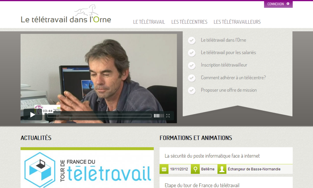 teletravail orne